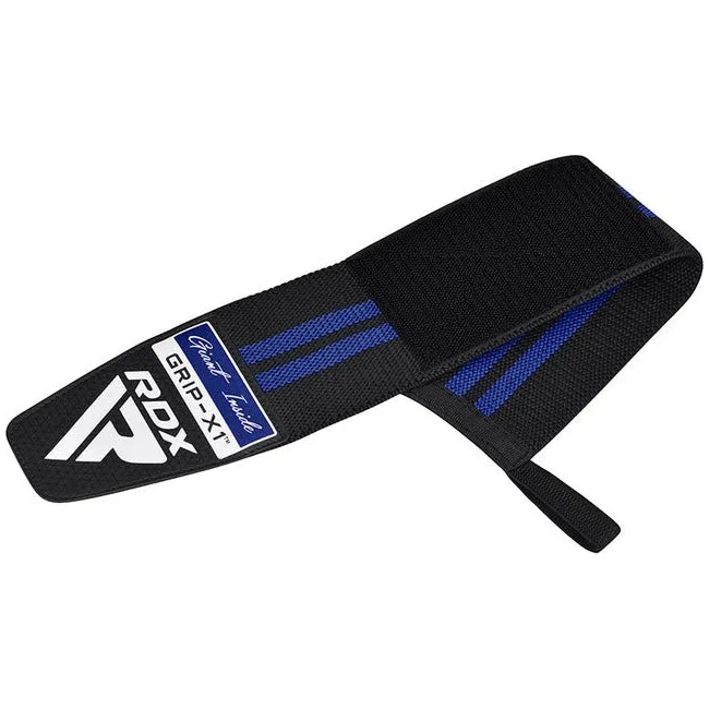 Бинты для запястий (кистовые бинты) RDX GYM WRIST WRAP R11 BLACK/ BLUE