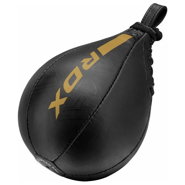 Пневмогруша боксерська RDX F6 KARA SPEED BALL + swivel Matte Golden
