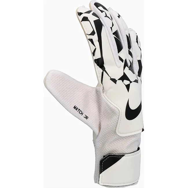 Вратарские перчатки детские Nike NK GK MATCH JR-HO24 белый, черный