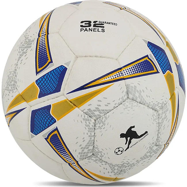 Футбольний м'яч
 SOCCERMAX FB-9492 №5 PU (Білий-золотий)