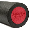 Массажный ролик (роллер) гладкий PowerPlay 4021 Fitness Roller Черно-красный (45x15см.)