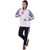 Спортивный костюм
 кофта на молнии и брюки LIDONG LD-6803-LD-6803K (Белый-синий)