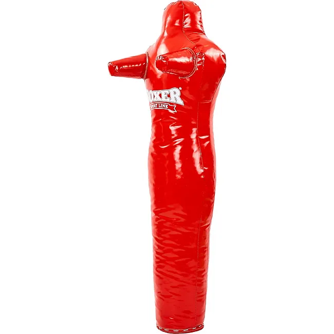 Манекен борцовський тренувальний Силует одноногий BOXER 1022-01 (Синій)