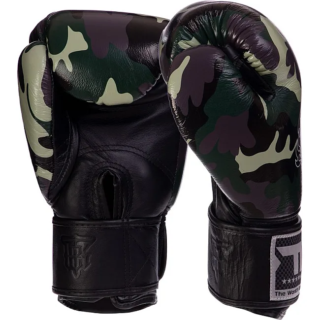 Перчатки для бокса


 кожаные TOP KING Empower Camouflage TKBGEM-03 8-18унций (Камуфляж
)