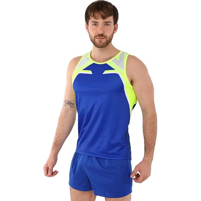 Форма для легкой атлетики мужская майка и шорты LIDONG LD-T909 (Синий)
