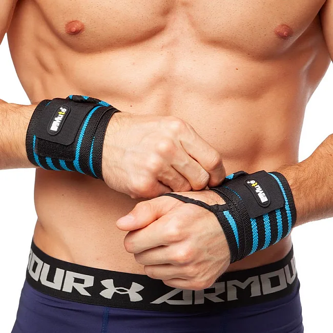 Кистевые бинты
 STRENGTH WRIST WRAPS MUTE 9905-1 2штуки