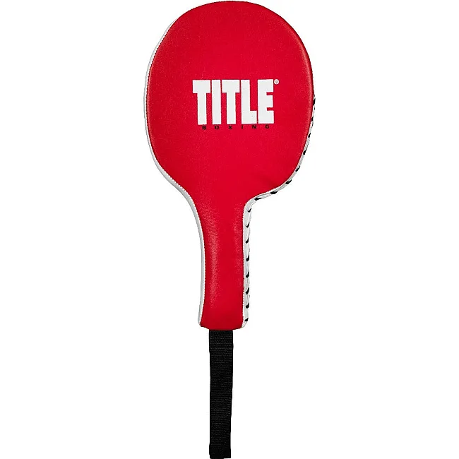 Боксерские ракетки TITLE Boxing Punch Training Paddles Red