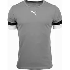 Футболка детская Puma teamRISE Jersey Jr серый