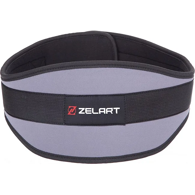 Пояс атлетический текстильный ZELART
 SB-165506 спинка-15см