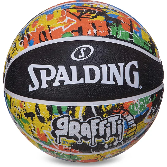 Баскетбольный мяч
 резиновый SPALDING GRAFFITI 84372Y
 7