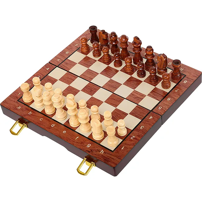 Распродажа! Шахматы деревянные ZOOCEN FL125 25см x 25см x 2,5см