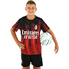 Футбольна форма дитяча із символікою клубу AC MILAN домашня 2024 SP-SPORT CO-7192