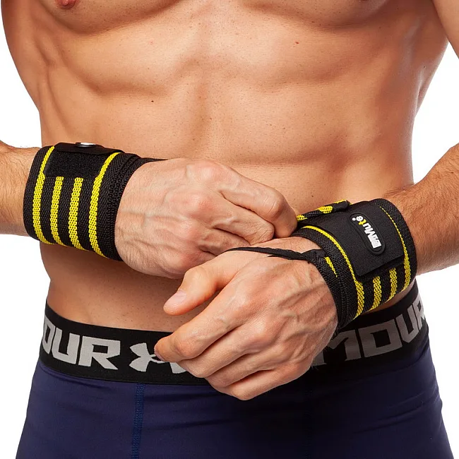 Кистевые бинты
 STRENGTH WRIST WRAPS MUTE 9905-1 2штуки