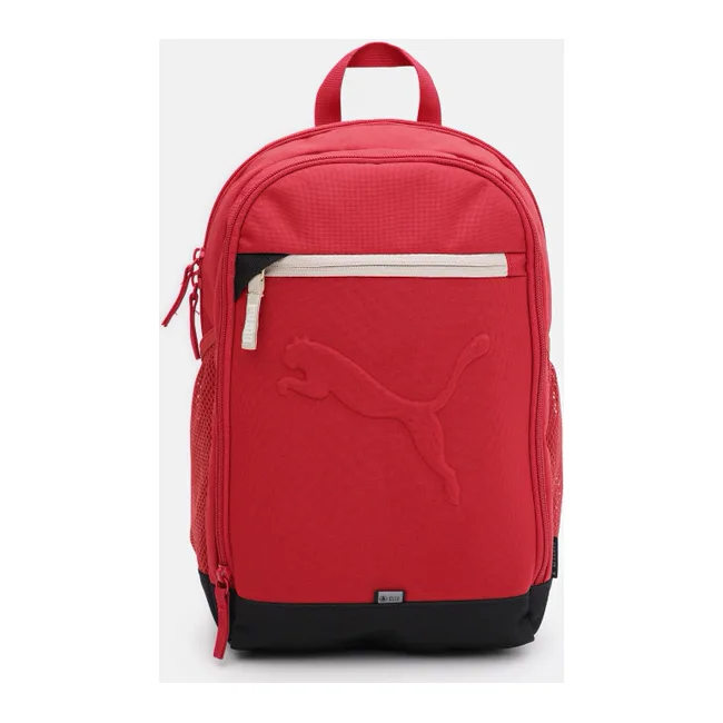 Рюкзак PUMA Buzz Backpack Bag 10L черный, красный 24x11x36 см