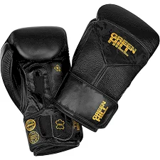 Боксерские перчатки POWER PADDED Green Hill