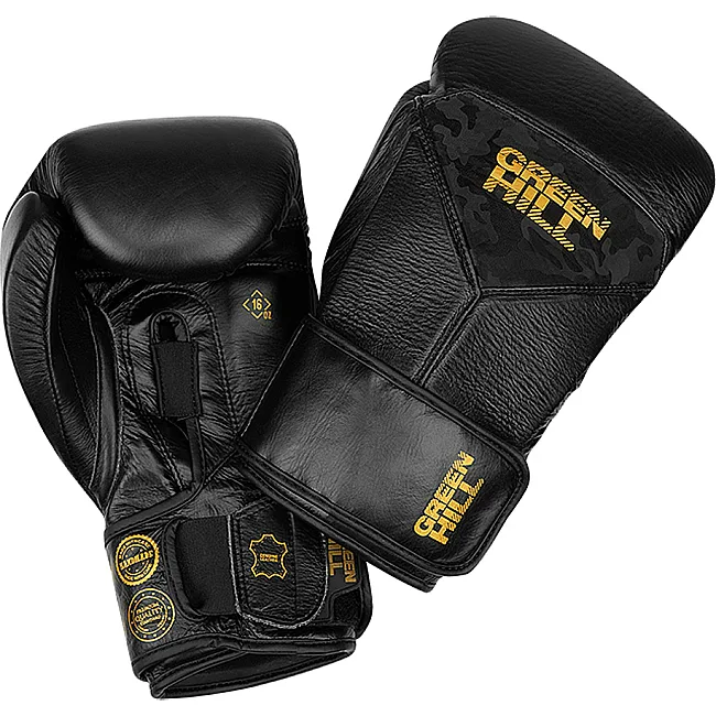 Боксерские перчатки POWER PADDED Green Hill