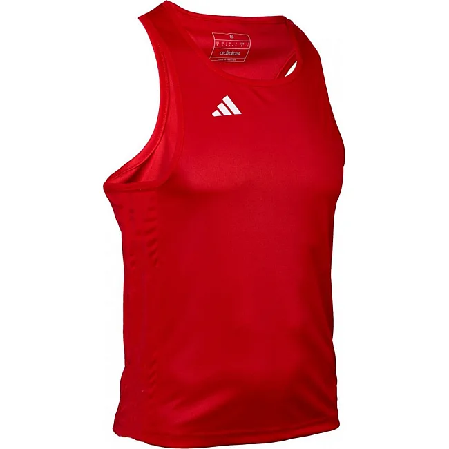Боксерская форма Adidas Olympic 2024 | красная | ADIIBA23TM ADIIBA23SM