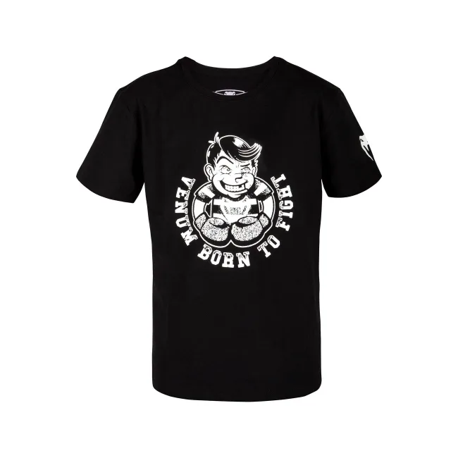 Футболка детская VENUM Born to Fight Black White