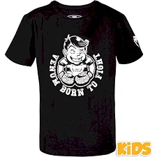 Футболка детская VENUM Born to Fight Black White