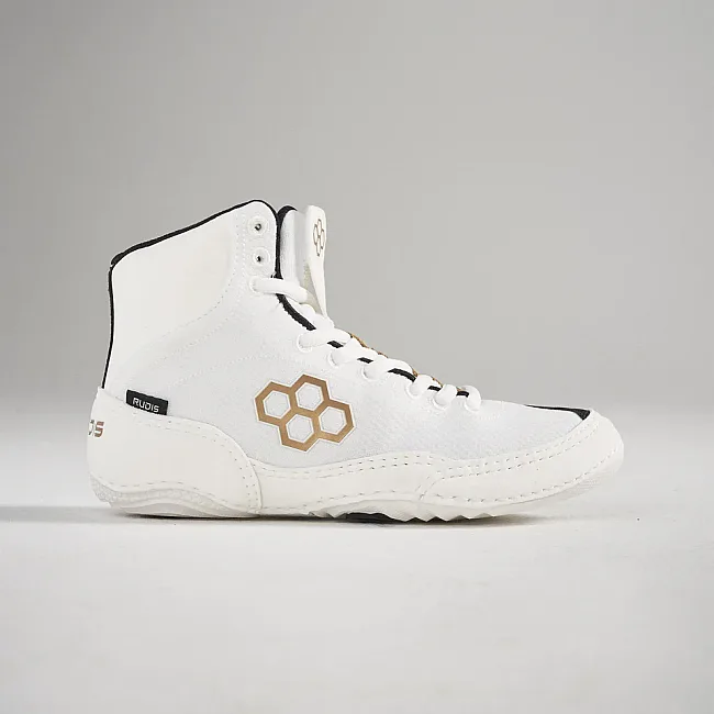 Детские борцовки RUDIS Colt 2.0 Youth White Gold