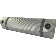 Фитнес коврик STEIN NBR /серый/ 183X61X1 см