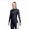 Рашгард женский Tatami Ladies Tropic Black