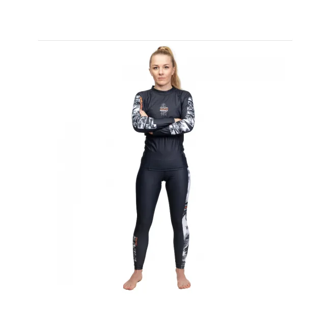 Рашгард женский Tatami Ladies Tropic Black