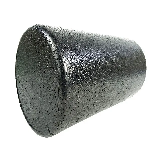 Массажный роллер (МФР ролл) гладкий U-POWEX EPP (30x15см) Black