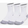 Шкарпетки UNDER ARMOUR ArmourDry® Run Cushion Unisex 3 Pack Mid Crew White Reflective