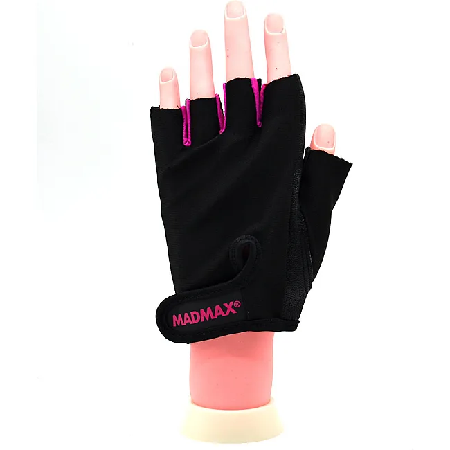 Рукавиці для фітнесу MADMAX MFG-251 Rainbow Pink