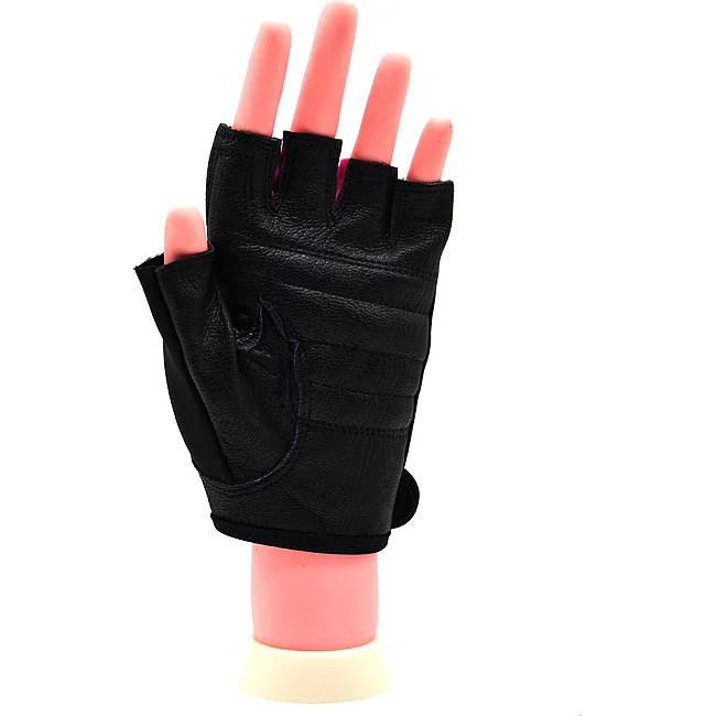 Рукавиці для фітнесу MADMAX MFG-251 Rainbow Pink