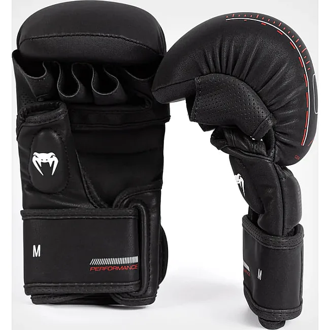 Перчатки для MMA VENUM Tactical XT - Black/Fire Red