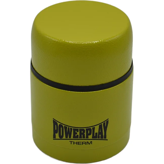 Пищевый термос POWERPLAY 9003 Желтый 500 мл