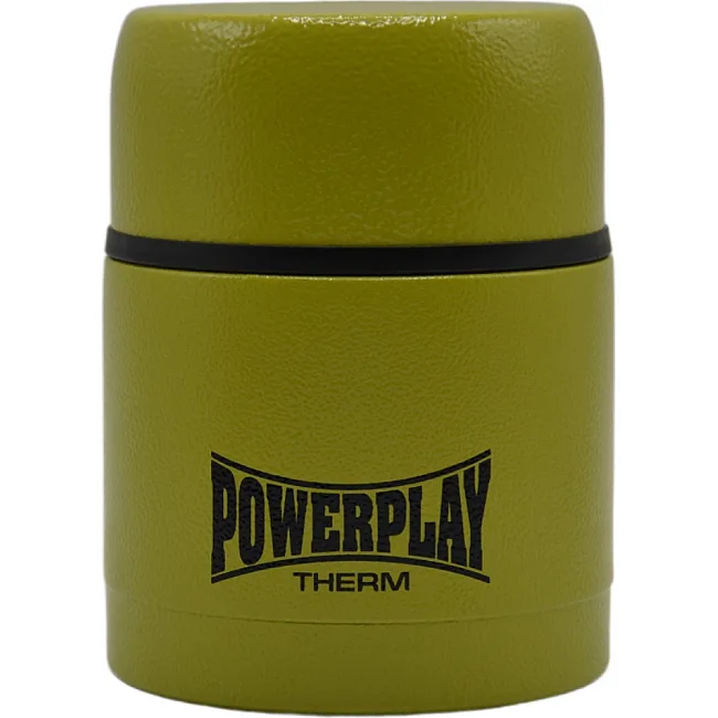 Пищевый термос POWERPLAY 9003 Желтый 500 мл