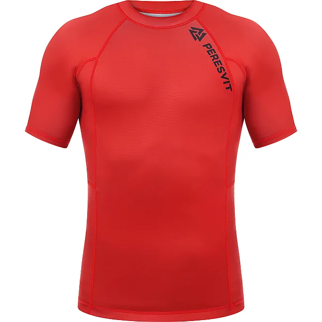 Рашгард PERESVIT Core Short Sleeve Scarlet