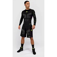 Рашгард VENUM Training Camp 4.0 - Black/Neon Green
