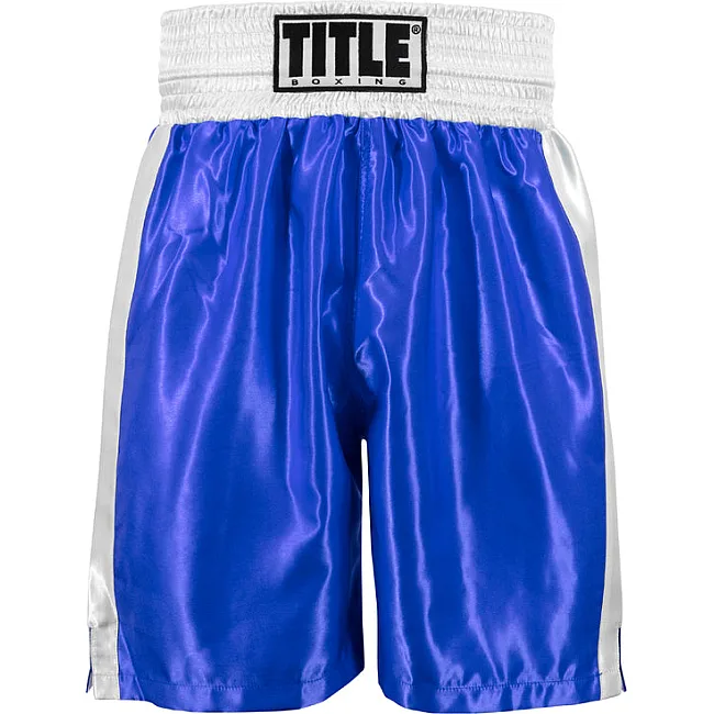 Шорты TITLE Boxing Edge 2.0 Blue White