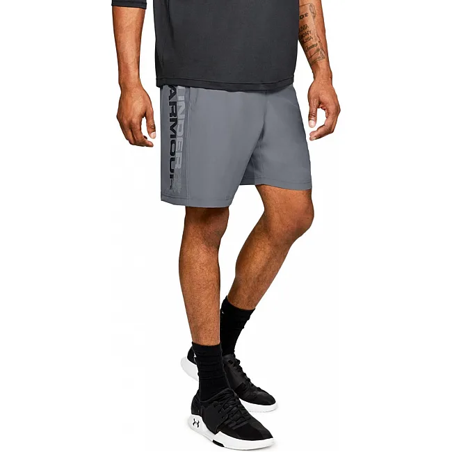 Шорты Under Armour Woven Graphic Wordmark Short Grey