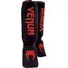Защита голени и голеностопа Venum Kontact Shinguards Black Red