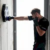 Мишень боксерская электронная HMS TB02 с перчатками