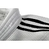 Кімоно для дзюдо Adidas Champion III з ліцензією IJF (білий/чорні смуги) J-IJF-2