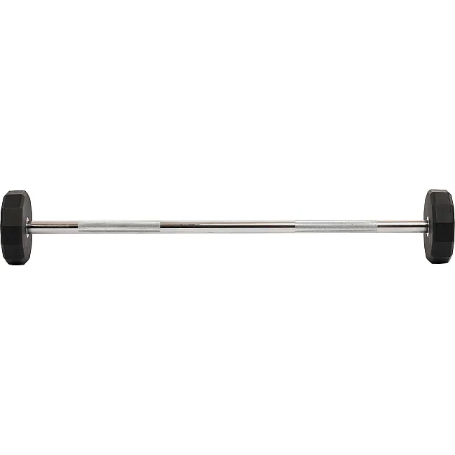 Штанга неразборная с фиксированным весом прямая PEV HAMMER STRENGHT TA-9979-20 (Черный)