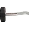 Штанга неразборная с фиксированным весом изогнутая PEV HAMMER STRENGHT TA-9978-15 (Черный)