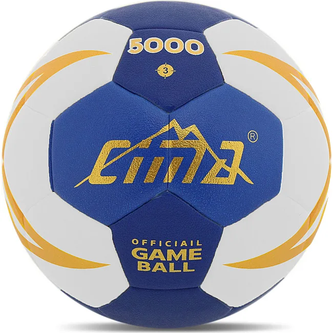 Мяч гандбольный CIMA VB-5000-3 №3 PU (Белый-синий)