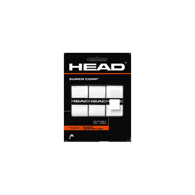 Обмотка на ручку ракетки Head Super Comp white