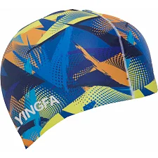 Шапочка для бассейна силиконовая YINGFA C0080 (Синий-желтый)