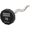 Штанга неразборная с фиксированным весом изогнутая PEV HAMMER STRENGHT TA-9978-15 (Черный)
