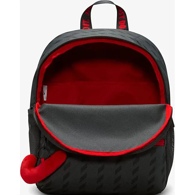 Рюкзак NIKE Y Nk Jdi Mini Bkpk - Su26 Aop 11L черный, красный (для детей) 5 x 33 x 13 см