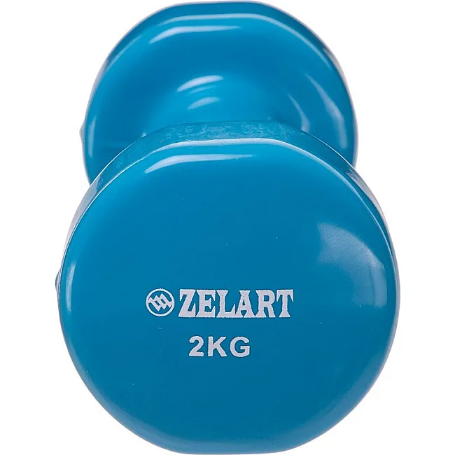 Гантели для фитнеса виниловые ZELART Beauty TA-5225-2 (Салатовый)