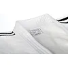 Кімоно для дзюдо Adidas Champion III з ліцензією IJF (білий/чорні смуги) J-IJF-2